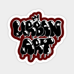 Urban Art - Barcelona inspired graffiti Magnet