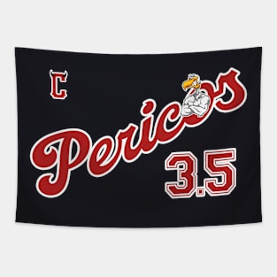 Pericos Baseball tshirt - Captain Shirt Tapestry