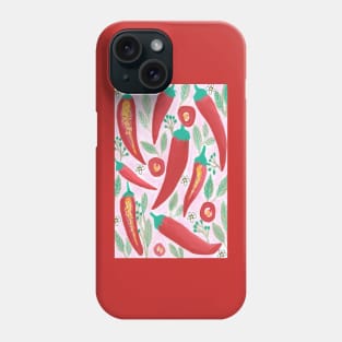 Red Hot chillies Phone Case