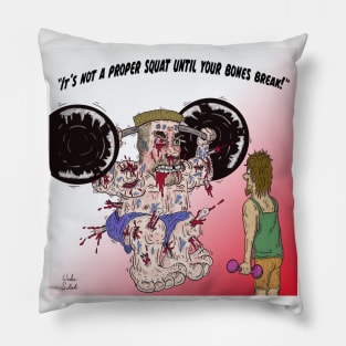 Vlad's Violent Vitality Training Program Pillow