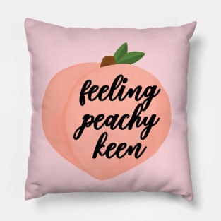 Peachy Keen Pillow