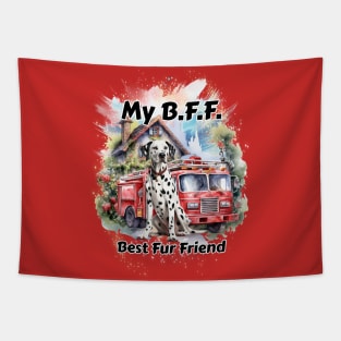 Dog - B.F.F. Dalmatian Tapestry