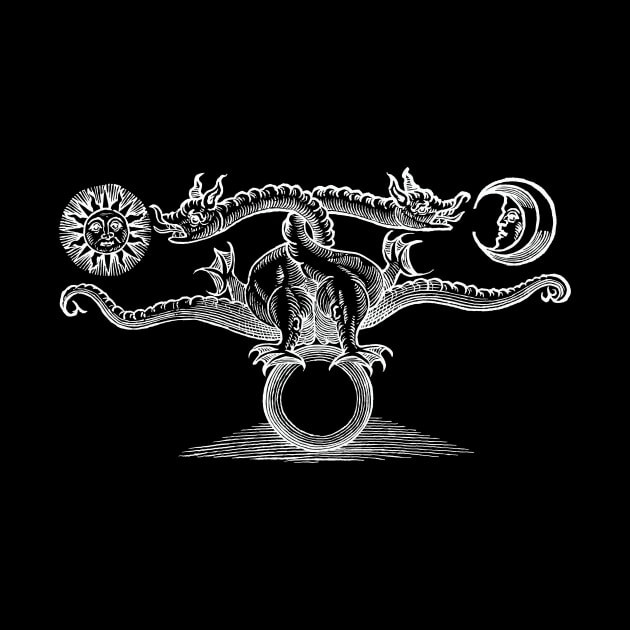 Alchemical Dragons-Theatrum Chemicum Britannicum-Alchemy by StabbedHeart