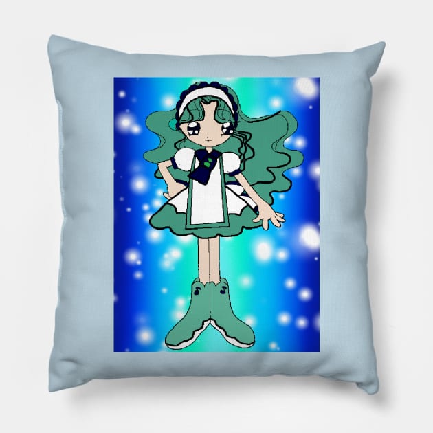 Patisserie Michiru Pillow by lillianshuman