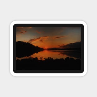 Autumn Sunset Magnet