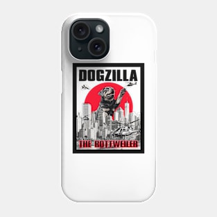 Dogzilla: The Rottweiler Phone Case