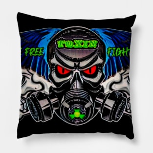 Toxin (Live Free Fight Hard) Pillow