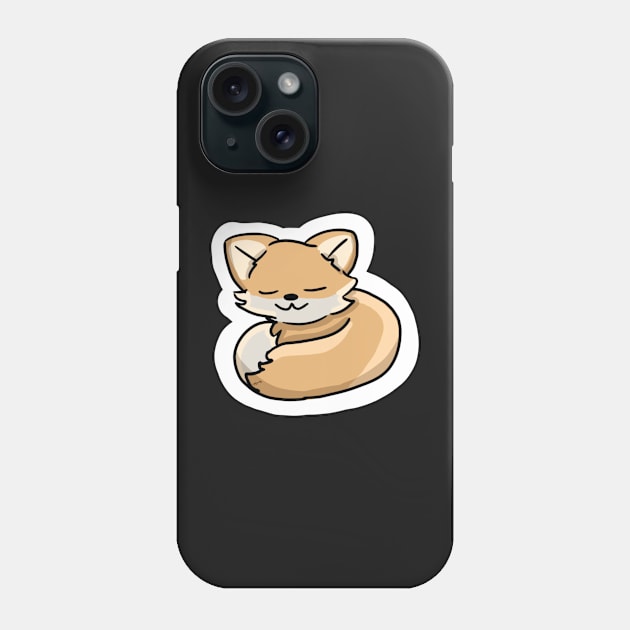 Sleeping fox Phone Case by Haphazardly-E