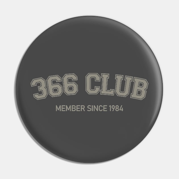 366 CLUB Member Since 1984 - Leap Year Birthday Gift Pin by JDVNart