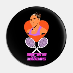 Serena Williams t-shirt. Pin