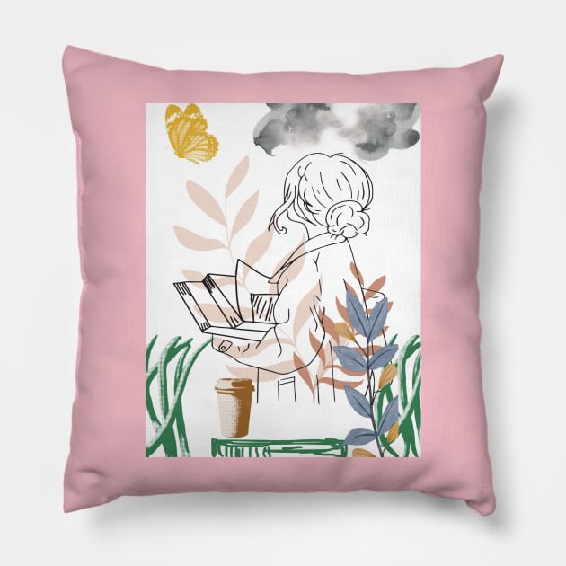 artistic Pillow by Meshay