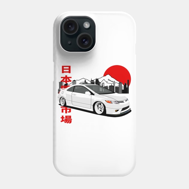 Honda Civic SI Phone Case by Rebellion Store