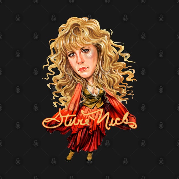 Stevie Nicks Caricature Style by Leopards