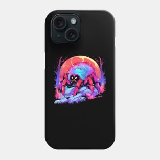 Colorful Scary Tarantula For Tarantula Lovers Phone Case