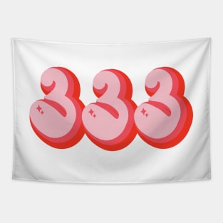 333 Angel Number Tapestry