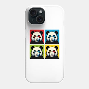 Pop Winking Panda - Funny Panda Art Phone Case