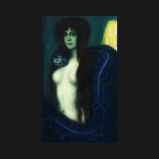 The Sin by Franz Stuck T-Shirt