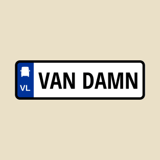 VAN DAMN License T-Shirt