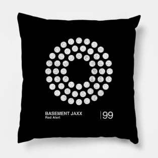 Basement Jaxx / Minimalist Graphic Design Fan Artwork Pillow