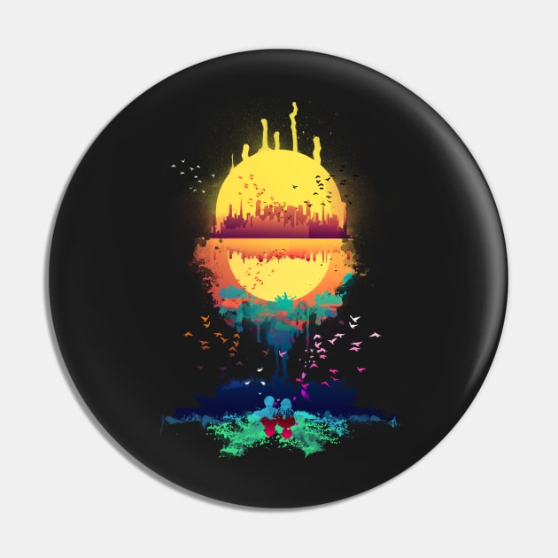 sunset Pin by PanosStamo