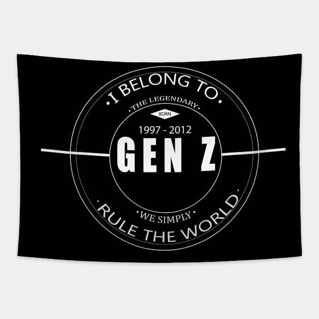 generation z Tapestry by Life Happens