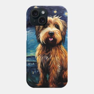 Briard French Shepherd Night Phone Case