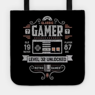 Vintage 1987 Birthday Gamer 33 Birthday Gift Ideas Tote