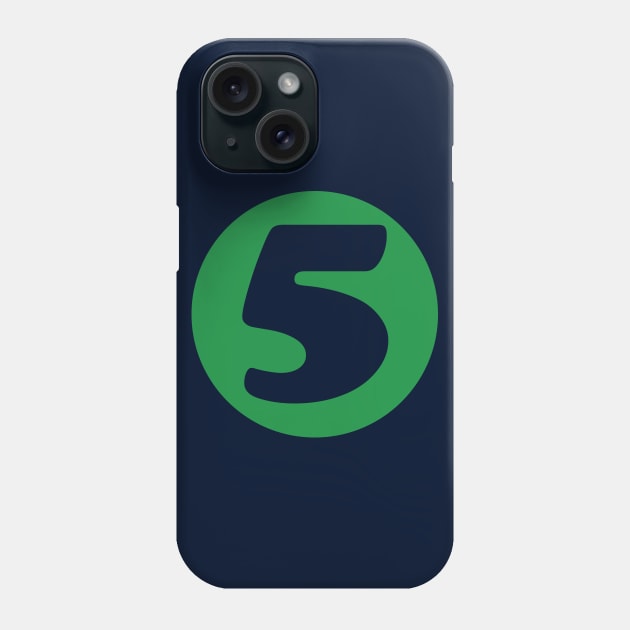 Number Five #5 Phone Case by n23tees