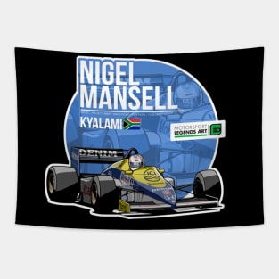 Nigel Mansell 1985 Kyalami Tapestry