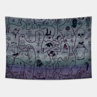 HAND POUK Tapestry