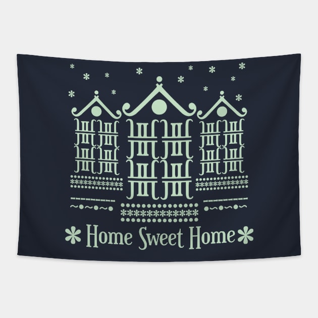 Home Sweet Home Tapestry by radeckari25