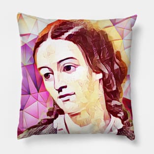 Margaret Fuller Pink Portrait | Margaret Fuller artwork 13 Pillow