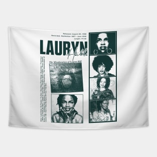 Lauryn Hill Fugees The Famous Vintage Retro Rock Rap Hiphop Tapestry