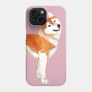 Japanese Akita Inu Phone Case