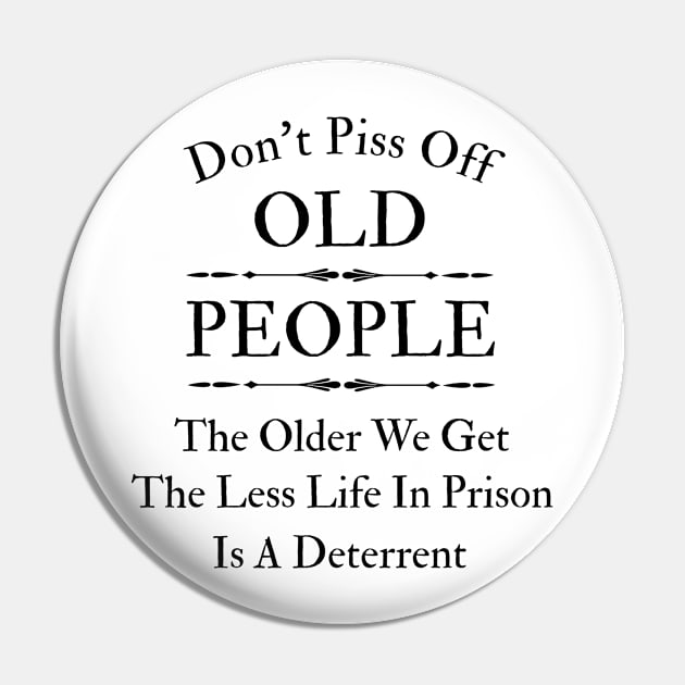Old People Pin by ArtShare