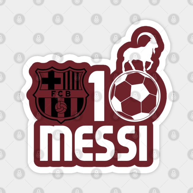 Messi Barca Magnet by justSVGs