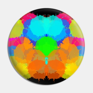 Abstract Rainbow Pin