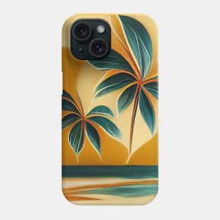 Tropical palm 8 Phone Case