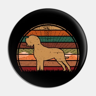 Bloodhound Sunset Pin