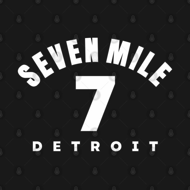 Seven Mile Rd.  Detroit by Blasé Splee Design : Detroit