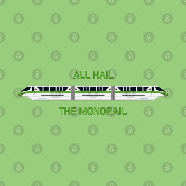 All Hail the Green Monorail by Enzwell