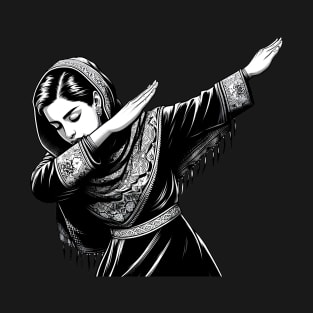 Iranian woman doing dab - Iran T-Shirt