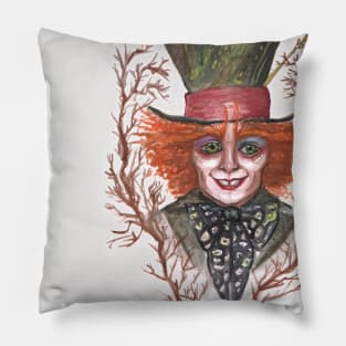 TEA HATTER Pillow