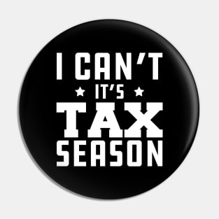 Tax Accountant - I can't It's tax season w Pin