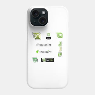 linux mint set Phone Case