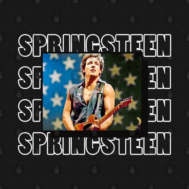 Retro Springsteen by Tiru Store 