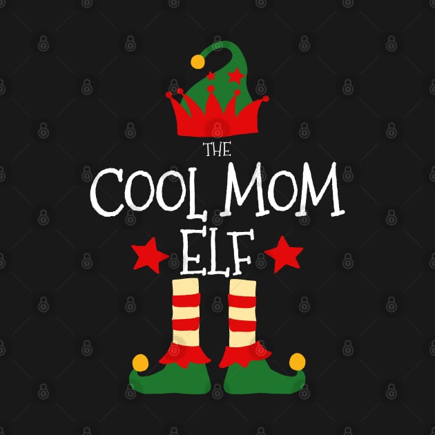 Cool Mom Elf Matching Family Group Christmas Party Pajamas by uglygiftideas