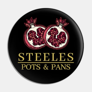 STEELES POTS AND PANS, POMEGRANATE Pin