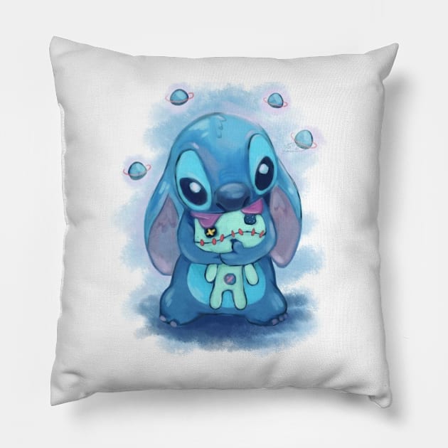 Stitch Pillow by Noamdelf06