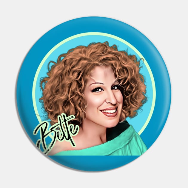 Bette Midler Pin by Zbornak Designs